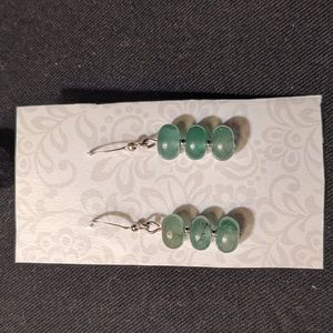 Handmade bead earrings